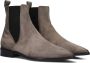 BLASZ Enkellaarsjes Dames L63201 Maat: 40 Materiaal: Suède Kleur: Grijs - Thumbnail 1