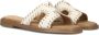 BLASZ Slippers Dames 0657-03 Maat: 37 Materiaal: Leatherlook Kleur: Wit - Thumbnail 1
