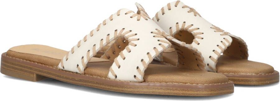 BLASZ Slippers Dames 0657-03 Maat: 39 Materiaal: Leatherlook Kleur: Wit - Foto 3