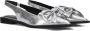 BLASZ Slingbacks Dames Daw0390 Maat: 40 Materiaal: Textiel Kleur: Zilverkleurig - Thumbnail 1
