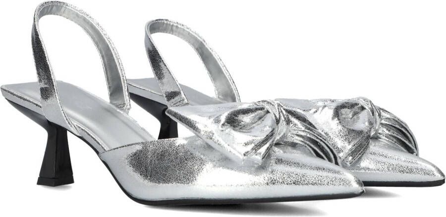 BLASZ Slingbacks Dames Daw0798 Maat: 40 Materiaal: Leatherlook Kleur: Zilverkleurig