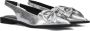 BLASZ Slingbacks Dames Daw0390 Maat: 41 Materiaal: Textiel Kleur: Zilverkleurig - Thumbnail 1