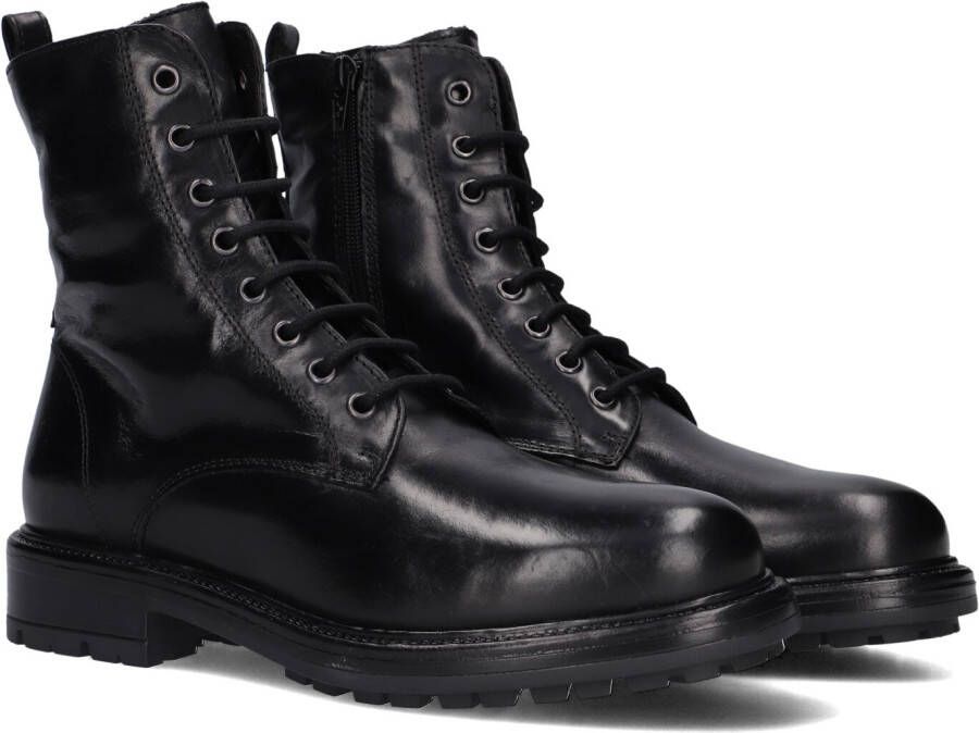 BLASZ Veterboots Dames 2queen201 Maat: 36 Materiaal: Leer Kleur: Zwart