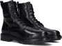 BLASZ Veterboots Dames 2queen201 Maat: 36 Materiaal: Leer Kleur: Zwart - Thumbnail 1