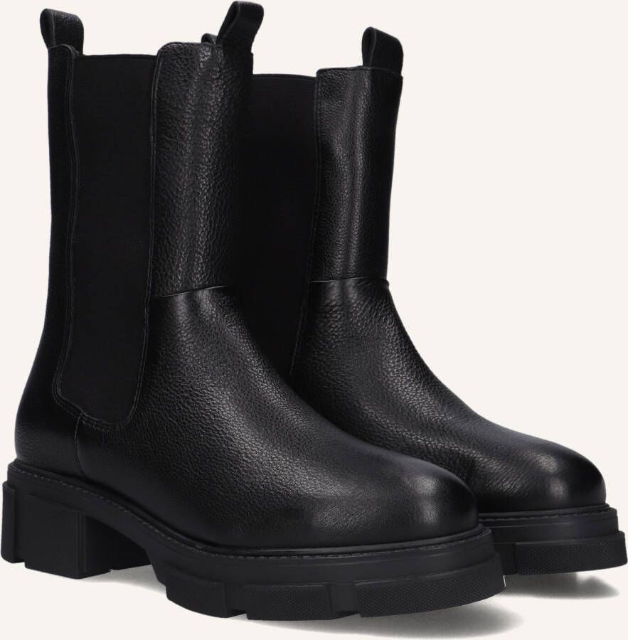 BLASZ Belice-10 Enkellaarsjes Enkelboots met rits Dames Zwart