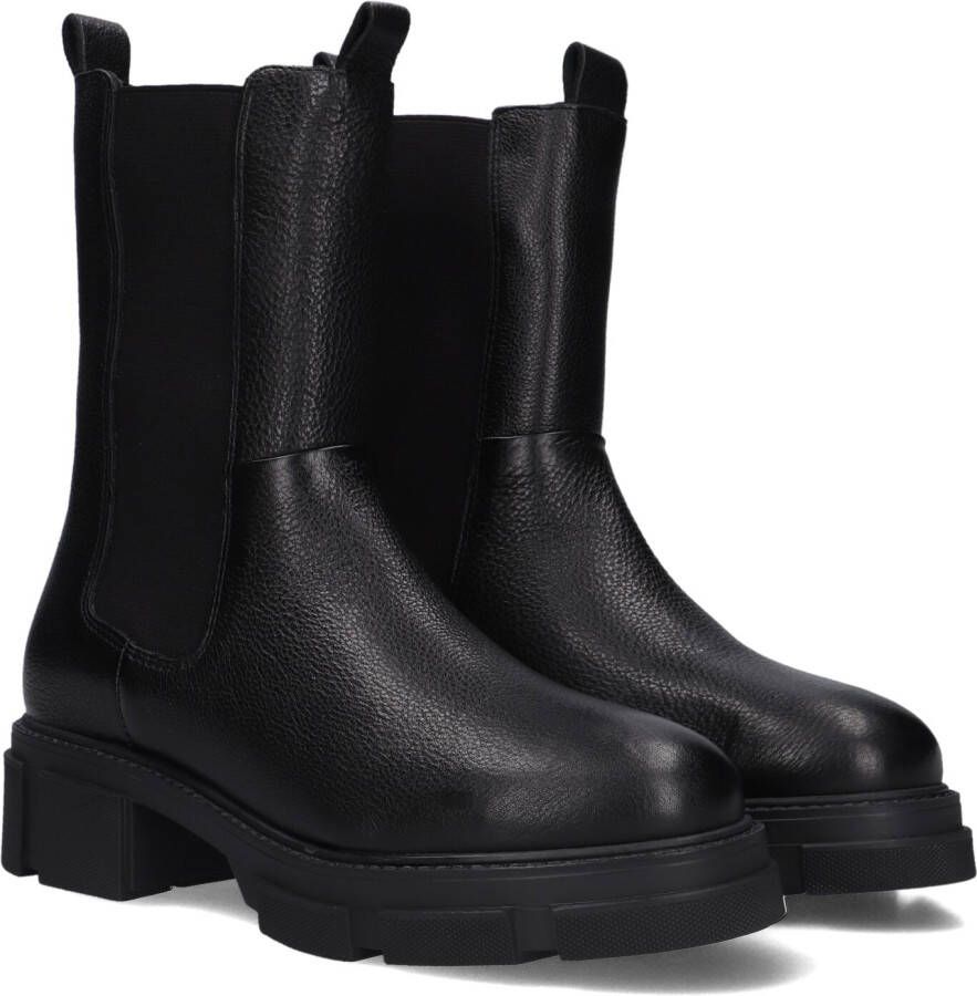 BLASZ Belice-10 Enkellaarsjes Enkelboots met rits Dames Zwart
