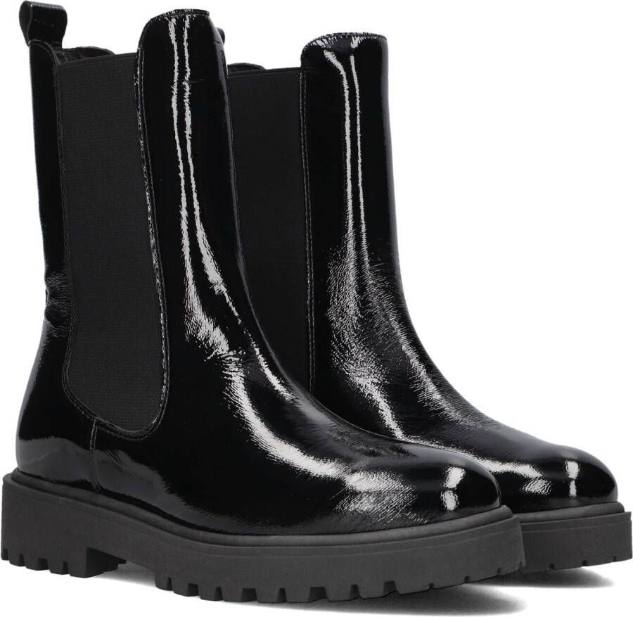 Blasz Stijlvolle Zwarte Enkellaarsjes