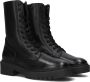 BLASZ Veterboots Dames P7337 Maat: 41 Materiaal: Leer Kleur: Zwart - Thumbnail 1