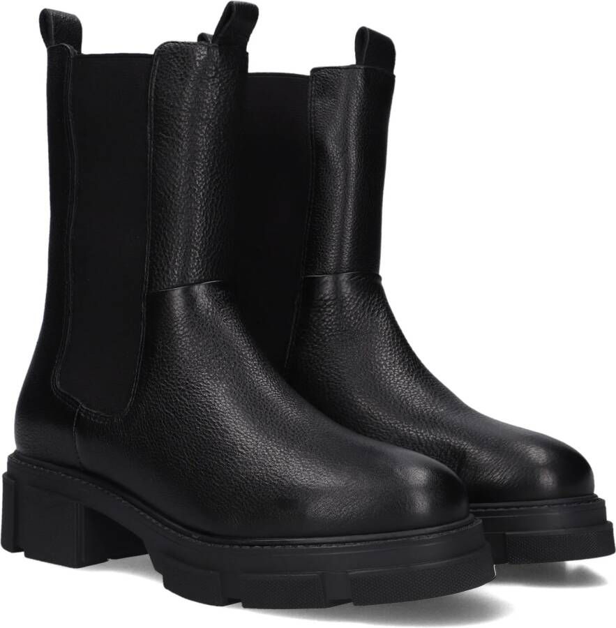 BLASZ Belice-10 Enkellaarsjes Enkelboots met rits Dames Zwart