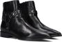 BLASZ Enkellaarsjes Dames L63203 Maat: 42 Materiaal: Leer Kleur: Zwart - Thumbnail 1