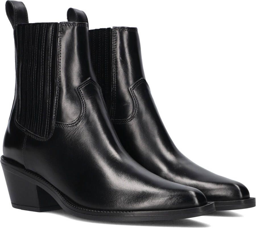 Blasz Zwarte Enkellaarsjes Stijlvol Model