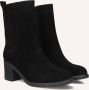 BLASZ Shn2581-09 Enkellaarsjes Enkelboots met rits Dames Zwart - Thumbnail 1
