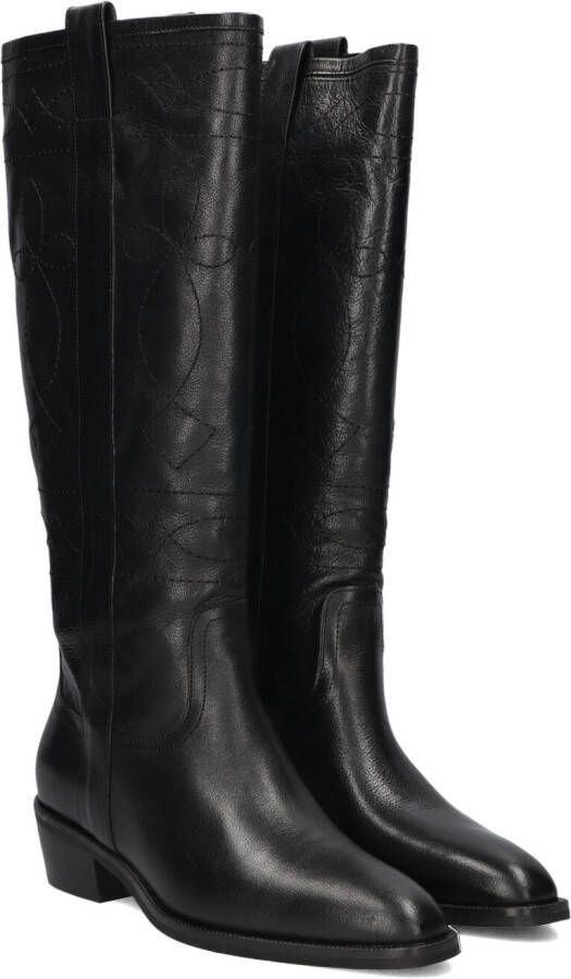 BLASZ Hoge Laarzen Dames 140 1 Maat: 42 Materiaal: Leer Kleur: Zwart