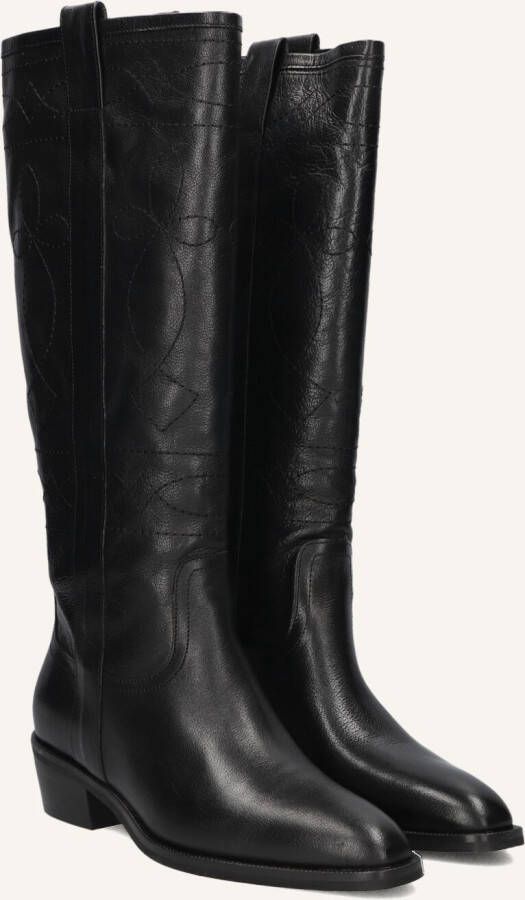 BLASZ Hoge Laarzen Dames 140 1 Maat: 41 Materiaal: Leer Kleur: Zwart