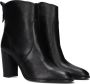BLASZ Enkellaarsjes Dames 165 Maat: 41 Materiaal: Leer Kleur: Zwart - Thumbnail 1