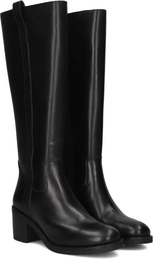 BLASZ Hoge Laarzen Dames Lina-07 Maat: 41 Materiaal: Leer Kleur: Zwart