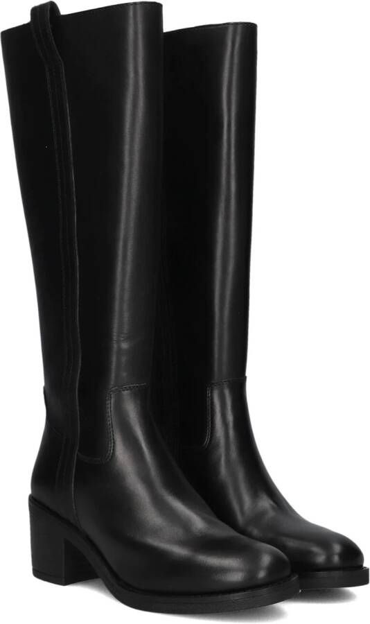 BLASZ Hoge Laarzen Dames Lina-07 Maat: 40 Materiaal: Leer Kleur: Zwart