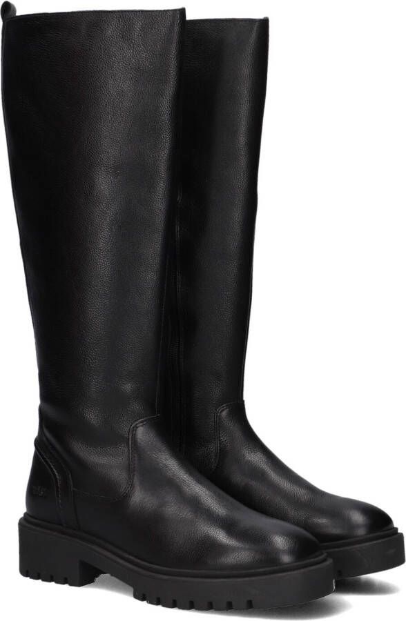 BLASZ Hoge Laarzen Dames Milar-20 Maat: 42 Materiaal: Leer Kleur: Zwart