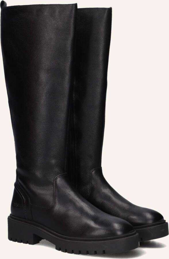 BLASZ Hoge Laarzen Dames Milar-20 Maat: 43 Materiaal: Leer Kleur: Zwart
