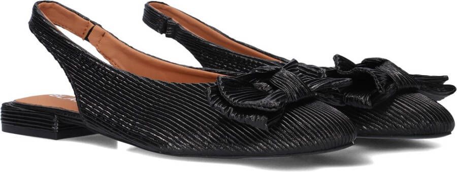 BLASZ Slingbacks Dames L15593 Maat: 43 Materiaal: Textiel Kleur: Zwart