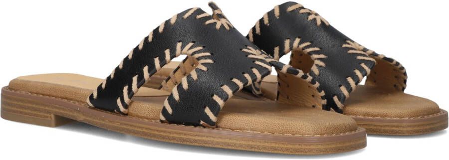 BLASZ Slippers Dames 0657-03 Maat: 38 Materiaal: Leatherlook Kleur: Zwart
