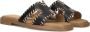 BLASZ Slippers Dames 0657-03 Maat: 41 Materiaal: Leatherlook Kleur: Zwart - Thumbnail 1
