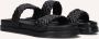 Blasz Zwarte leren slippers Lpmag-04 - Thumbnail 1