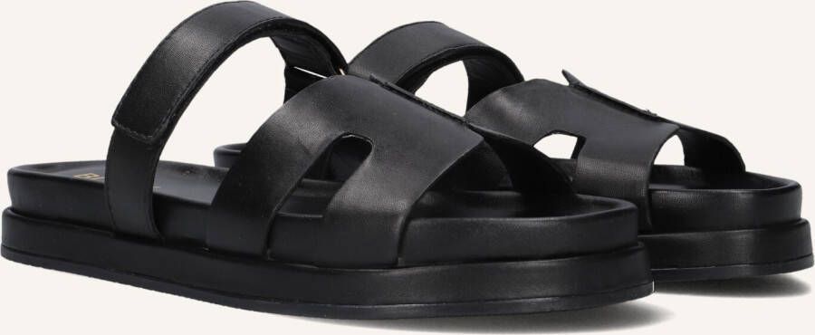BLASZ Slippers Dames Mag-43 Maat: 42 Materiaal: Leer Kleur: Zwart