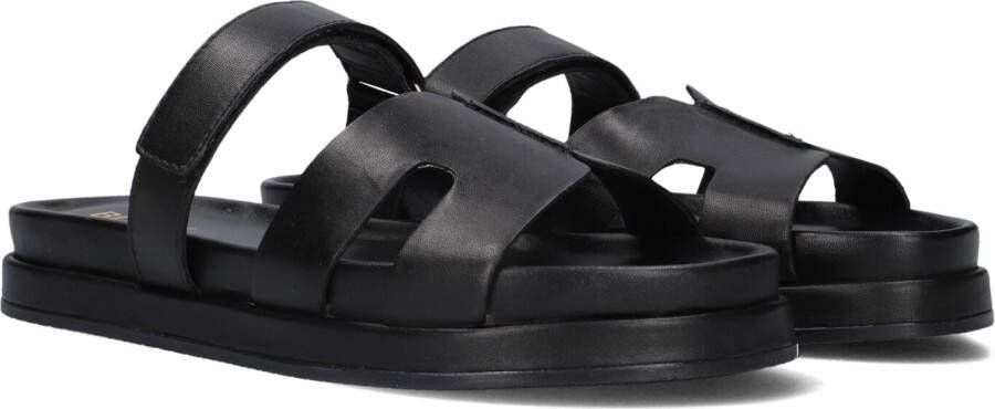 BLASZ Slippers Dames Mag-43 Maat: 41 Materiaal: Leer Kleur: Zwart