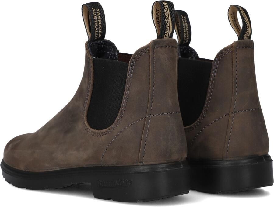 Blundstone Kid's Premium Leather #2651 Hoge schoenen maat 8K grijs - Foto 4