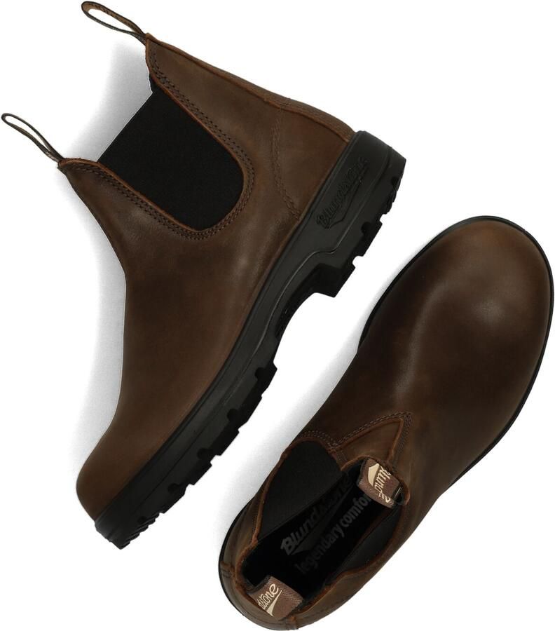 BLUNDSTONE Chelsea Boots Classic Maat: 41 5 Materiaal: Leer Kleur: Bruin - Foto 2