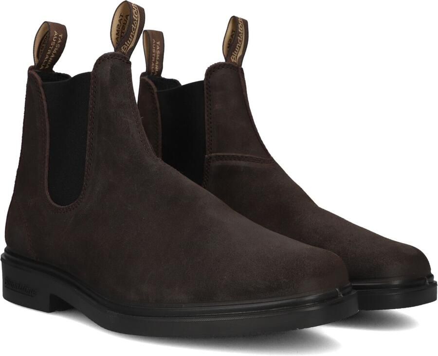 BLUNDSTONE Chelsea Boots Dress Boot Suède Bruin