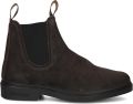 BLUNDSTONE Chelsea Boots Dress Boot Suède Bruin - Donkerbruin