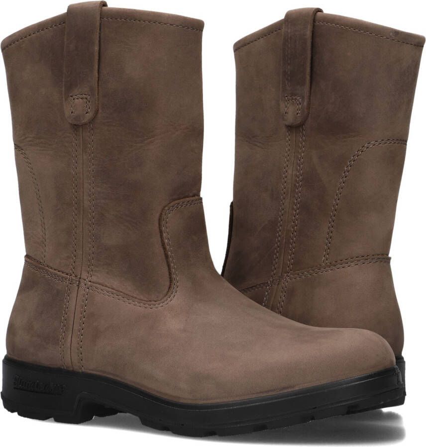 BLUNDSTONE Boots Dames Rigger Dames Maat: 40 Materiaal: Leer Kleur: Bruin