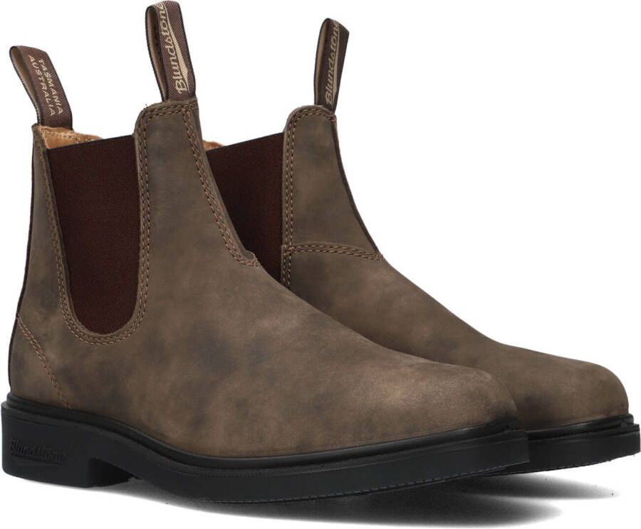 BLUNDSTONE Chelsea Boots Dress Boot Maat: 45 Materiaal: Nubuck Kleur: Bruin