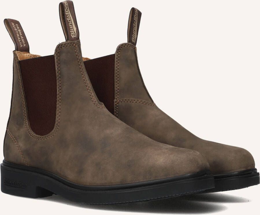 BLUNDSTONE Chelsea Boots Dress Boot Maat: 41 5 Materiaal: Nubuck Kleur: Taupe