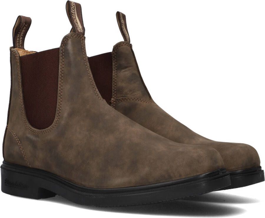BLUNDSTONE Chelsea Boots Dress Boot Maat: 44 Materiaal: Nubuck Kleur: Bruin