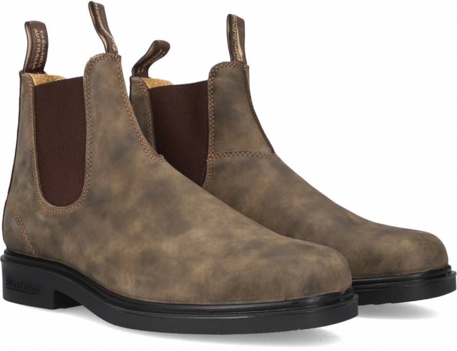 BLUNDSTONE Chelsea Boots Dress Boot Maat: 42 5 Materiaal: Nubuck Kleur: Taupe