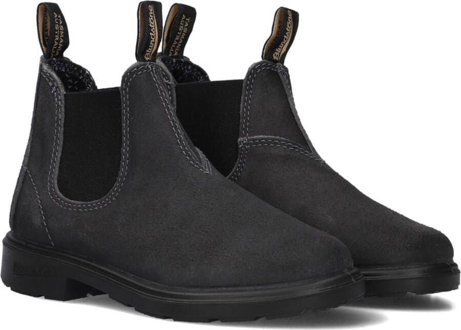 Blundstone 2594 kids waxed steel grey Grijs