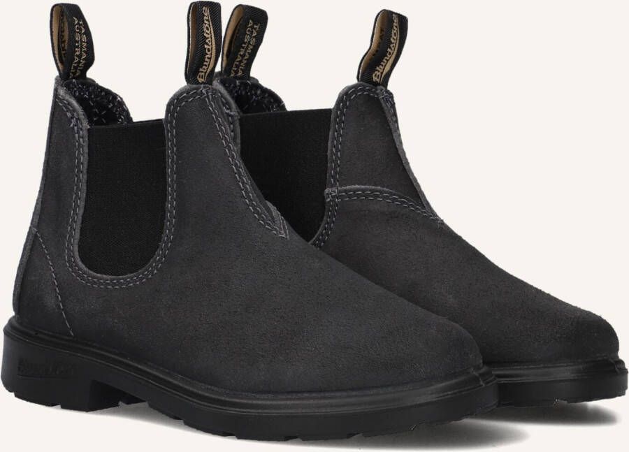 Blundstone 2594 kids waxed steel grey Grijs