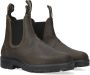 Blundstone Chelsea Laarzen Loop in Stijl met Dark Olive Breast Beatle El Side Boot Input Crust Green Unisex - Thumbnail 1