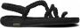 Strappy Sandals bruin Tinten Dad Sandals Ibiza Flat Sandalen Dames Zwart - Thumbnail 1