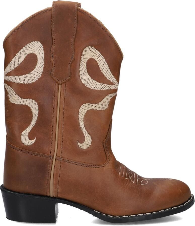 BOOTSTOCK Bruine Laarzen Bow Off White - Foto 3