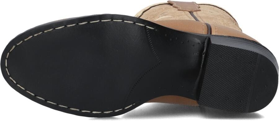 Bootstock Limited Cowboy Boot High Laarzen Leer Meisjes Camel - Foto 5