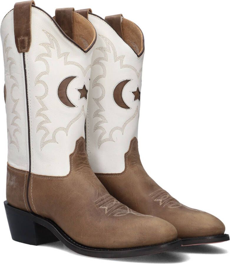 Bootstock Milkeyway kids cognac white multi bruin