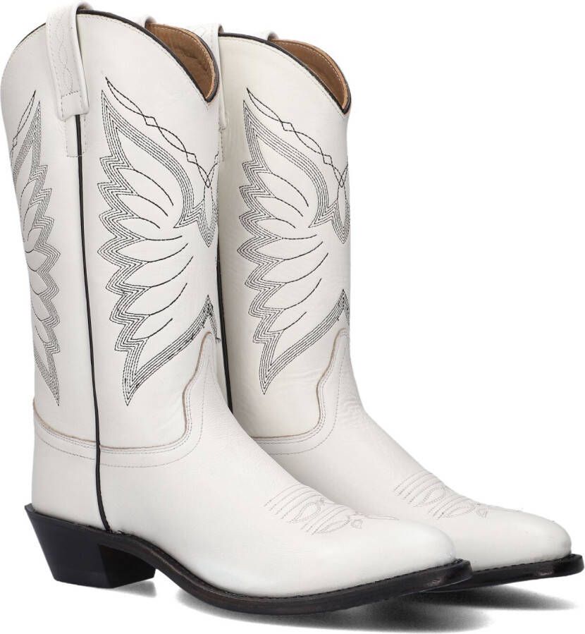 Bootstock Dames Maliboo Cowboylaarzen White Dames