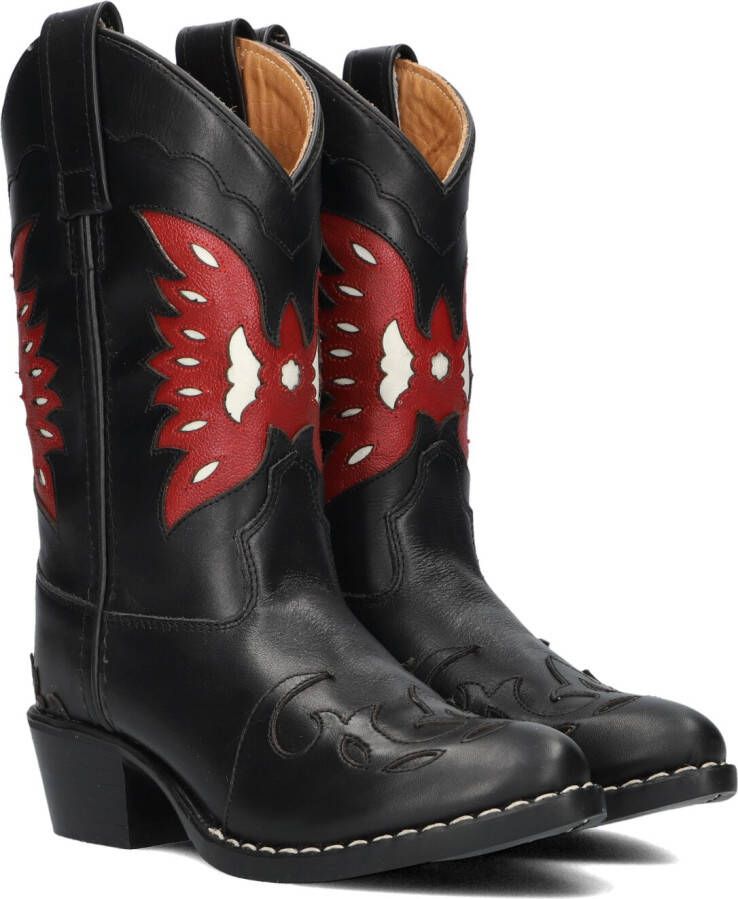 BOOTSTOCK Zwarte Boots Eagle Red