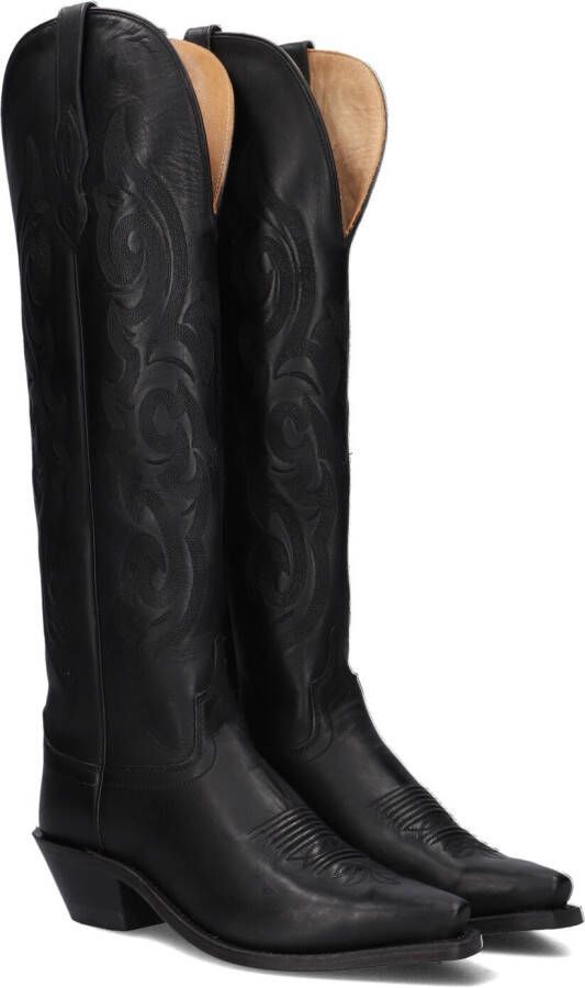 Bootstock Zwarte Treasure Women Cowgirl Laarzen Black Dames