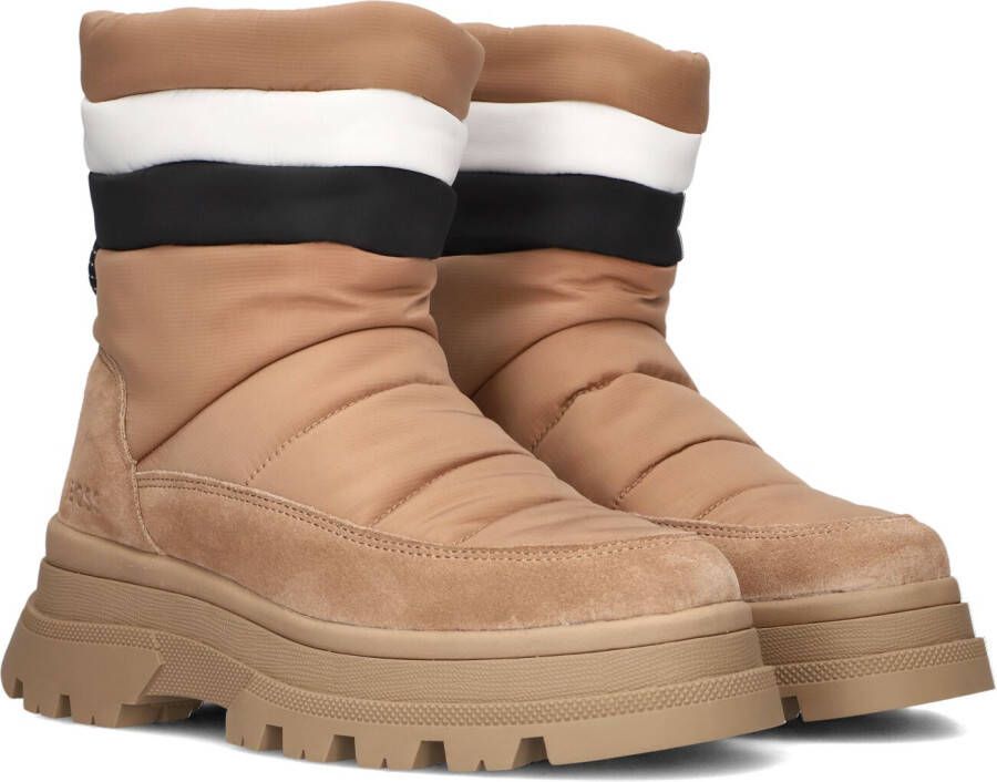 Boss Foster Enkelboots Enkellaarsjes Dames Beige