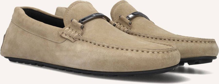 BOSS Loafers Heren Noel_mocc Maat: 43 Materiaal: Suède Kleur: Beige